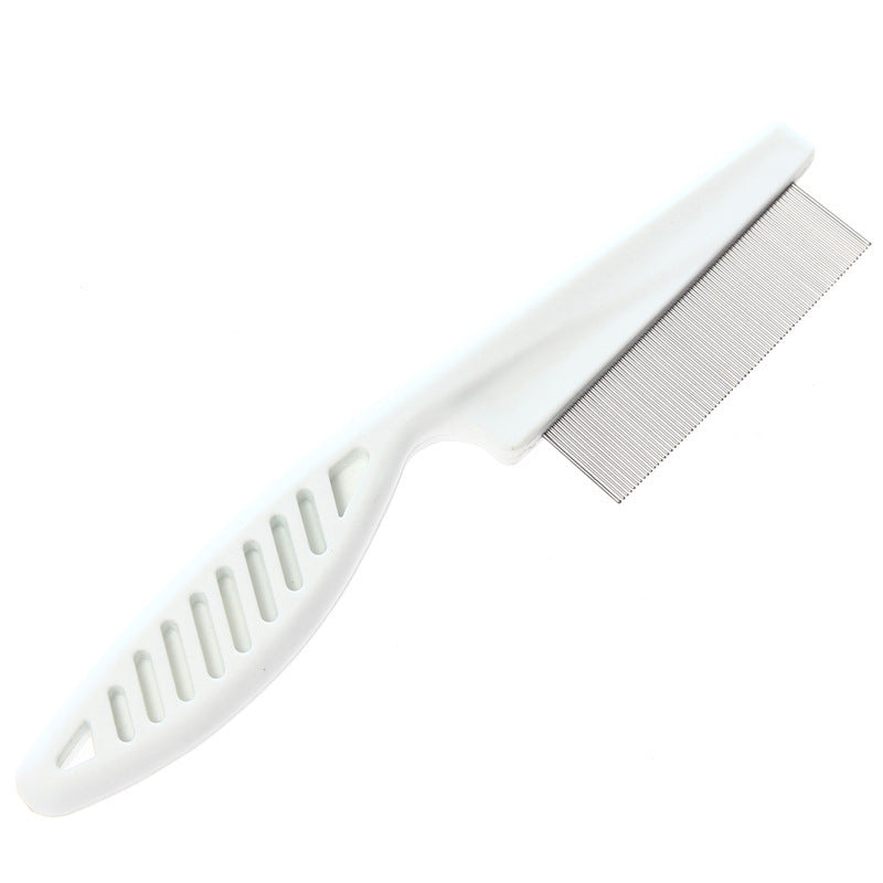 Stainless Steel Pet Flea Comb – Delousing, Detangling & Grooming for Cats & Dogs