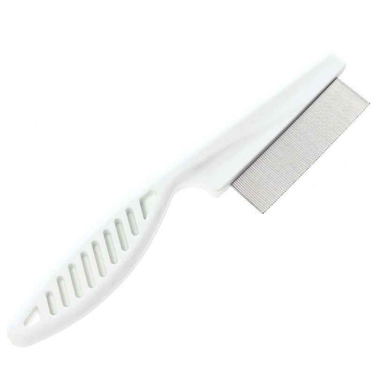 Stainless Steel Pet Flea Comb – Delousing, Detangling & Grooming for Cats & Dogs