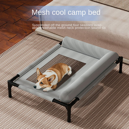 Breathable Pet Bed for Cats & Dogs – All-Season Comfort