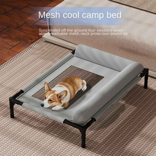 Breathable Pet Bed for Cats & Dogs – All-Season Comfort