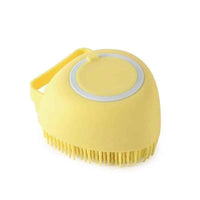Silicone Pet Bath Massage Glove – Grooming Brush for Dogs & Cats