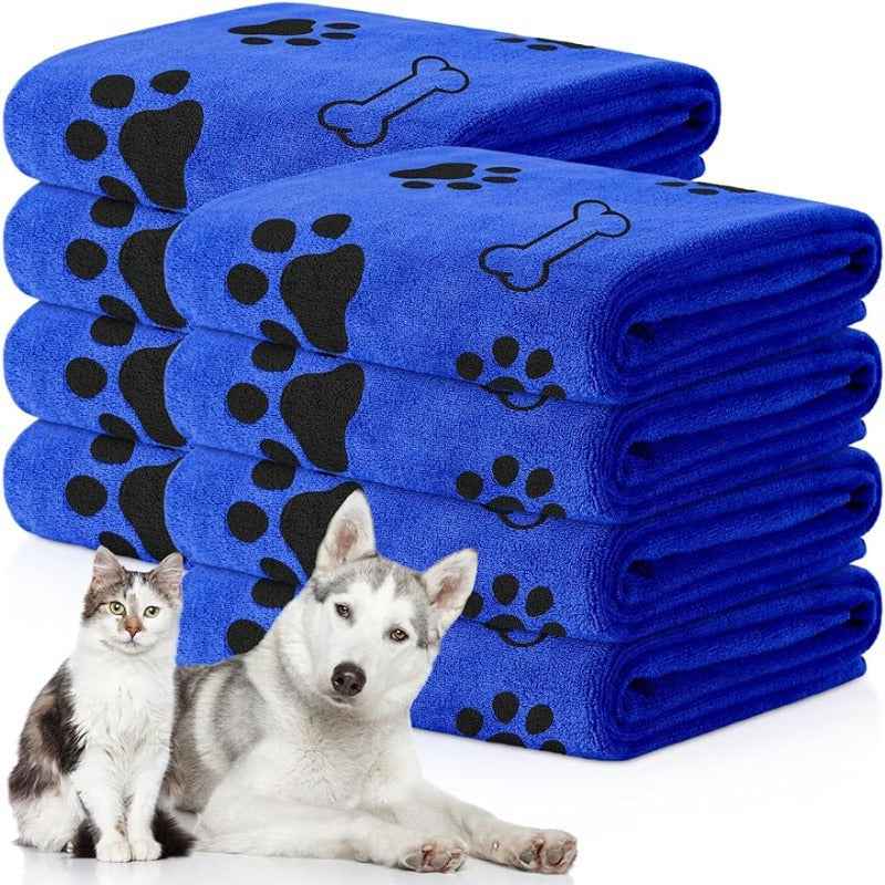 Quick-Dry Microfiber Pet Bath Towel