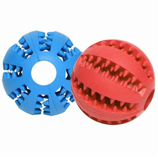 Durable Rubber Chew & Bounce Ball for Dogs