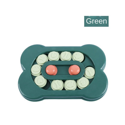 Interactive Slow Feeder Dog Bowl – Puzzle Toy for Dogs & Cats (Multiple Styles)