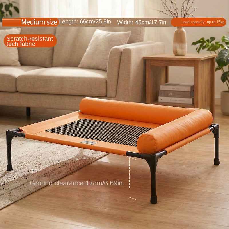 Breathable Pet Bed for Cats & Dogs – All-Season Comfort