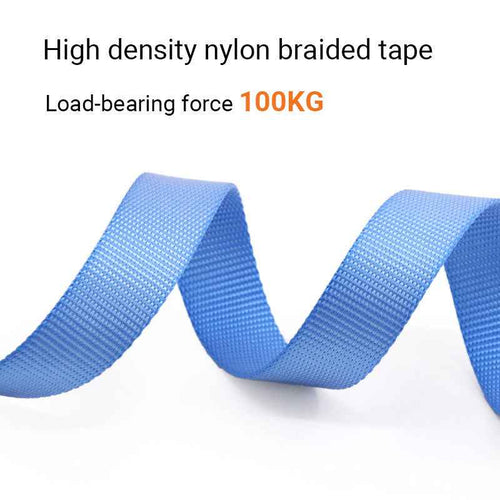 Flat Rope Nylon Dog Leash – For Small, Medium & Large Dogs (M & L Width)