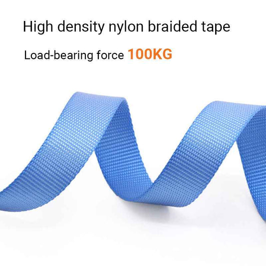 Flat Rope Nylon Dog Leash – For Small, Medium & Large Dogs (M & L Width)