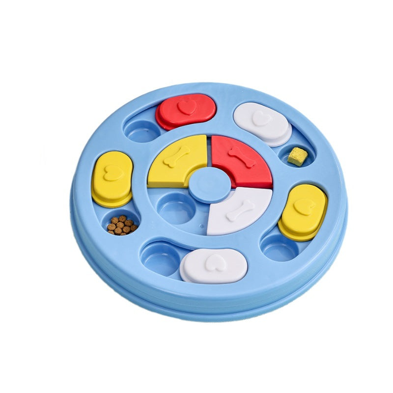 Interactive Slow Feeder Dog Bowl – Puzzle Toy for Dogs & Cats (Multiple Styles)