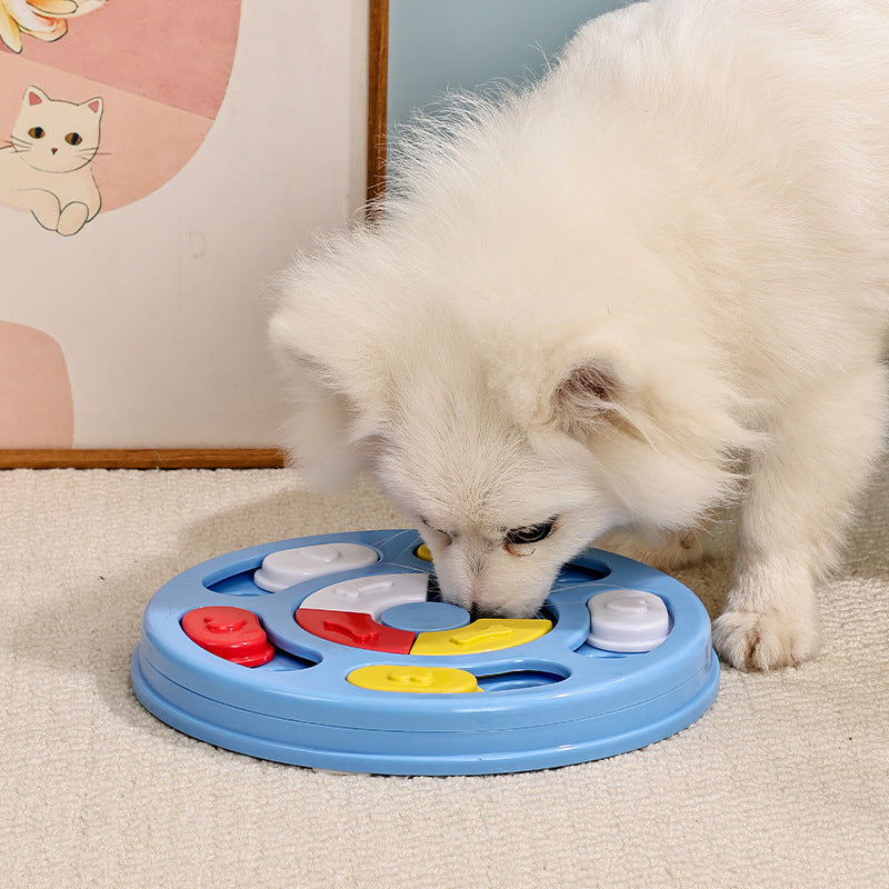 Interactive Slow Feeder Dog Bowl – Puzzle Toy for Dogs & Cats (Multiple Styles)